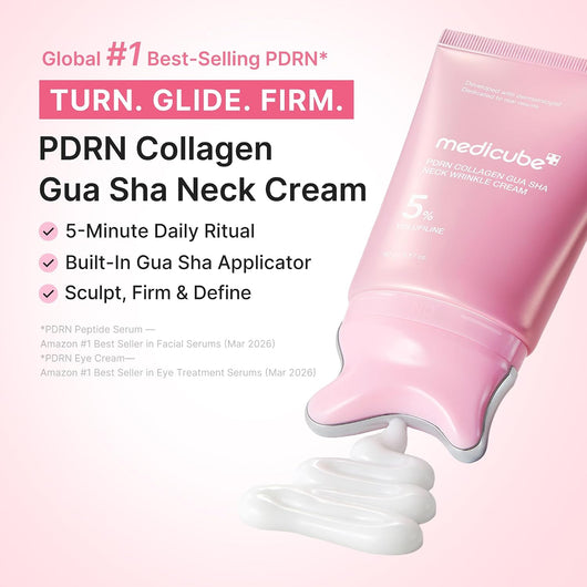 Aureska PDRN Collagen Gua Sha Neck Wrinkle Cream